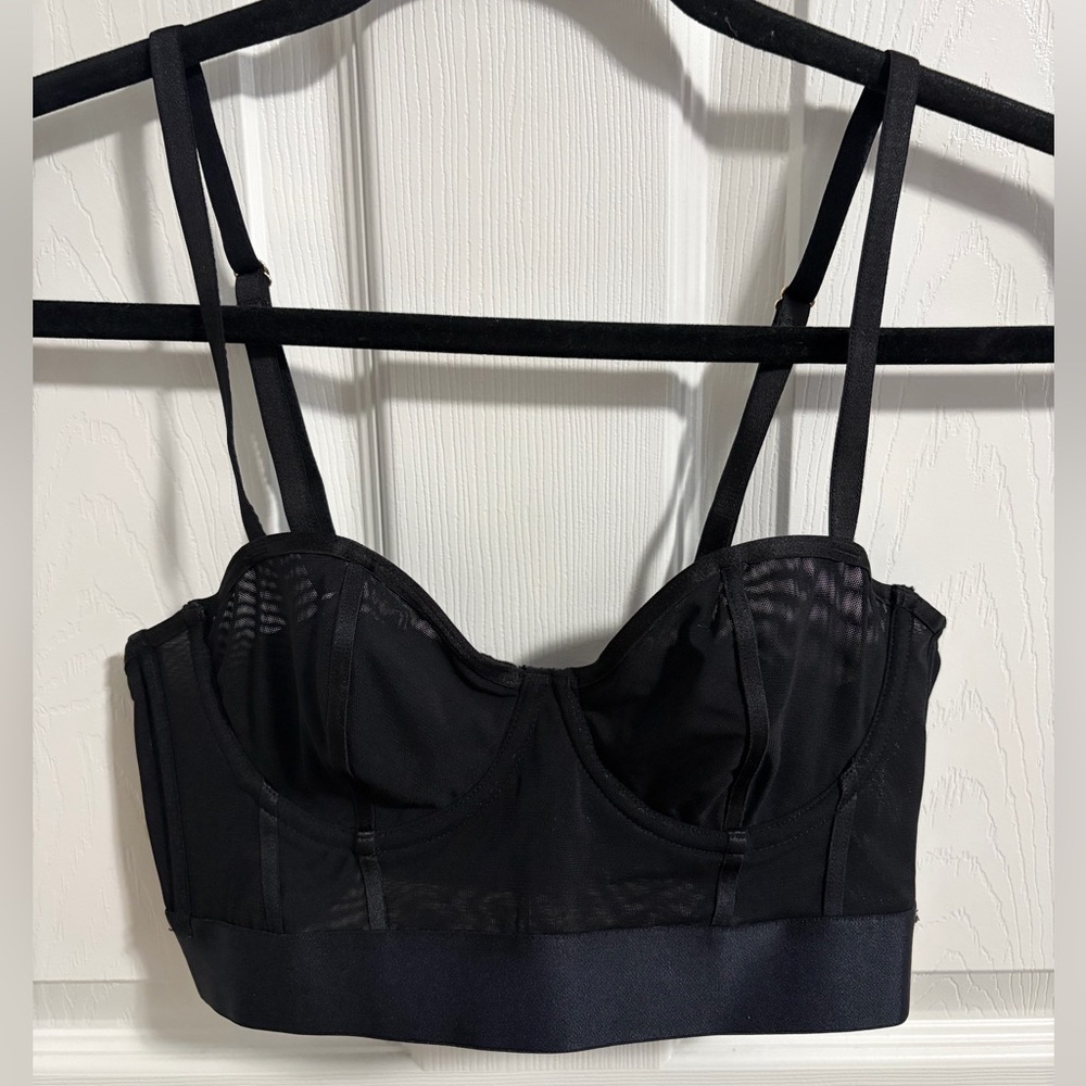 Parade Silky Mesh Sheer Sculpt Bustier
